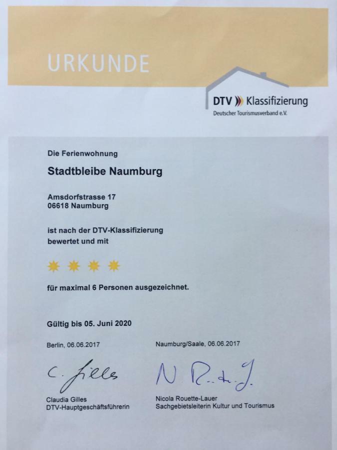 Stadtbleibe Naumburg Naumburg  Zewnętrze zdjęcie